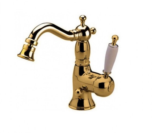 Miscelatore bidet stile retro' oro 